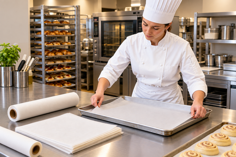 Silicone Baking Paper Rolls: Why Professional Kitchens Use Double-Sided Silicone Parchment