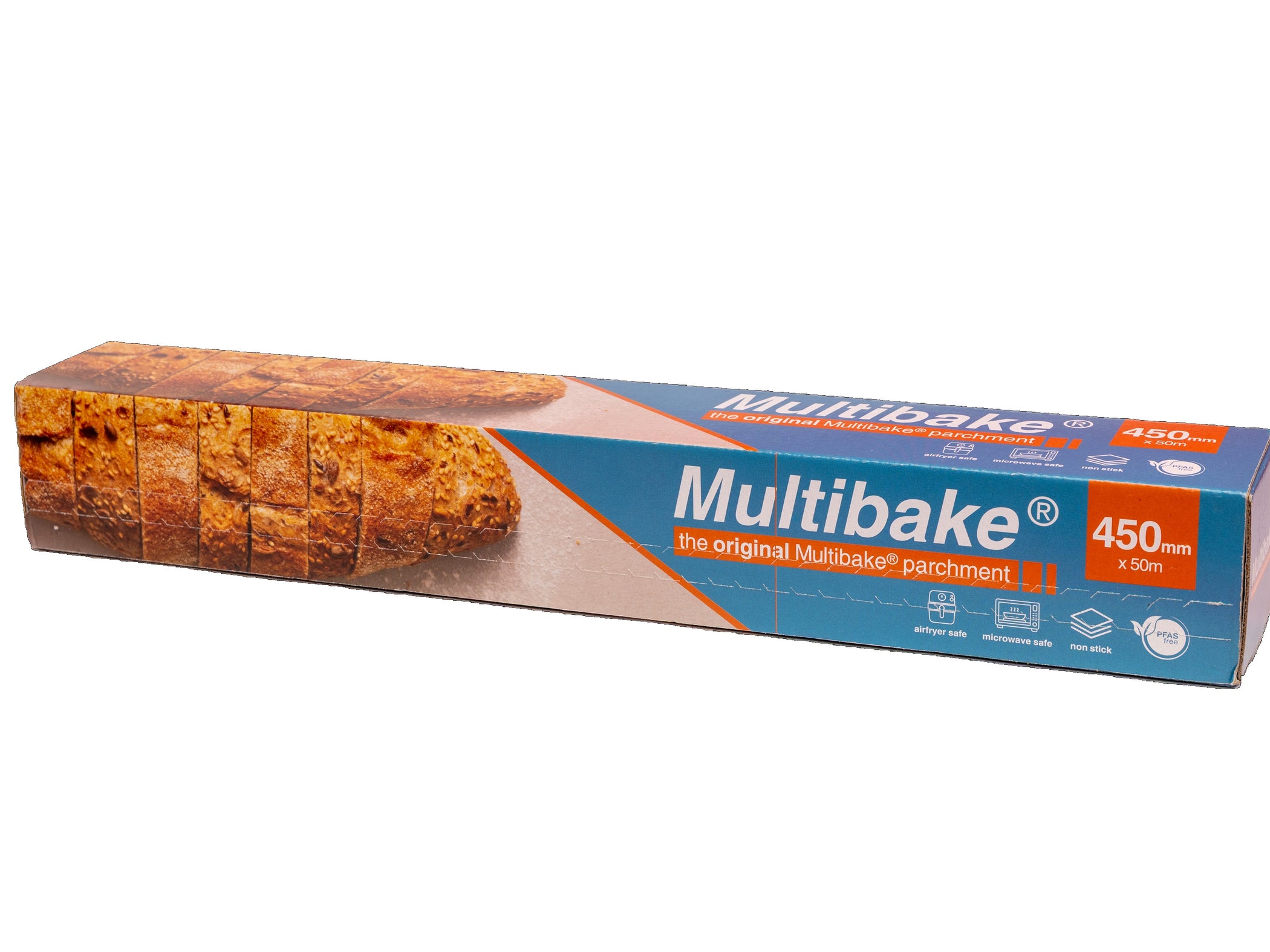 Multibake Catering Roll Bleached 2 Side Silicone Greaseproof ...
